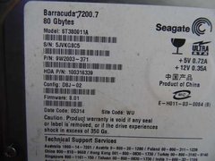 Hd P Pc Desktop Seagate 80gb Ide Barracuda 7200.7 St380011a na internet