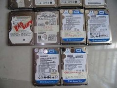 Lote De 10 Hds Note Com Defeitos Sata Fujitsu Toshib Wd Hgst - WFL Digital Informática USADOS