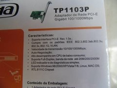 Placa De Rede Pc Pci-e Express Gigabit 10/100/1000 Tda 1103p - WFL Digital Informática USADOS