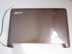 Carcaça Tampa Da Tela P Netbook Acer Aspire One A150 Marrom