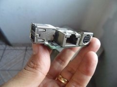 Placa Usb + Rede + Mini-din P Note Dell Lat D610 Daojm5lbag3 na internet