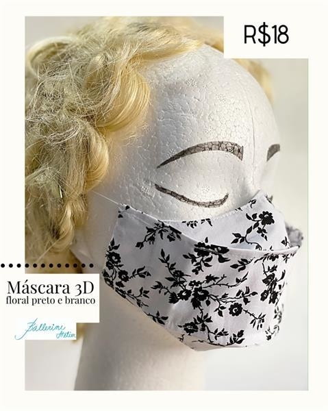 Máscara 3D muito fácil: MOLDE gratuito como faço, trabalhos