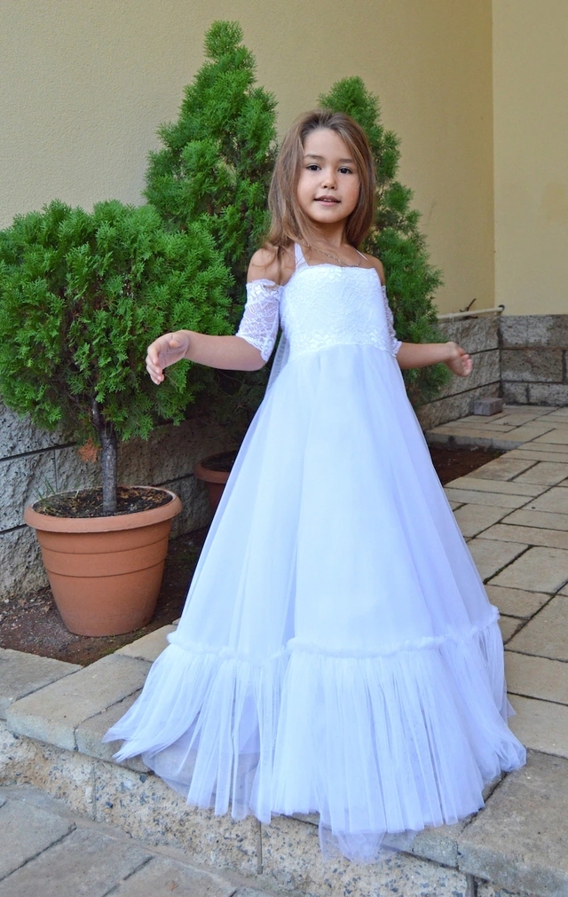 Vestido ciganinha best sale infantil longo