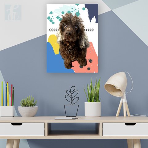 Placa Decor Pet Personalizada - Color Fun IV - comprar online