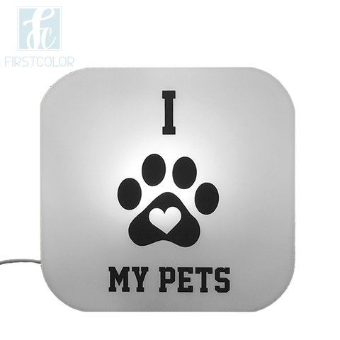 Luminária Ledito Box - I Love My Pets