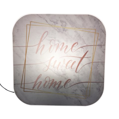 Luminária Ledito Box Color - Home Sweet Home