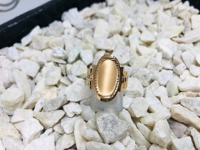 Anillo cleopatra para dama oro 18K