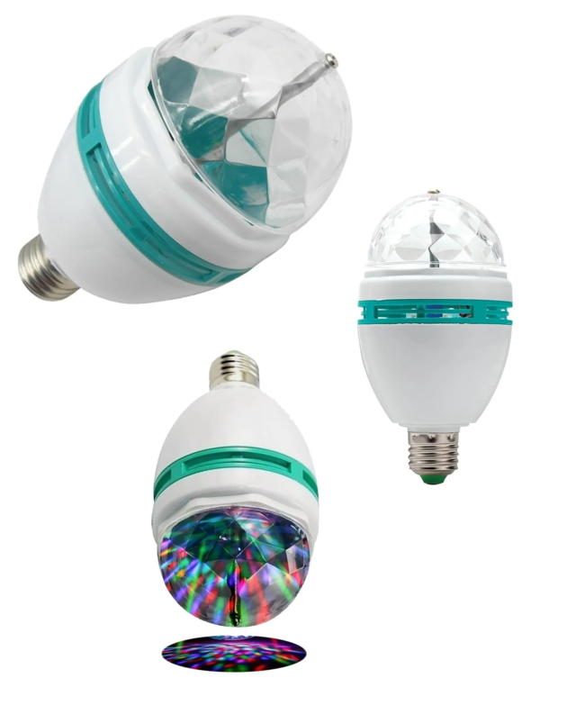 Zerone Bombilla LED de candelabro, E14 3W RGB bombilla LED con control  remoto que cambia de color, lámpara de vela RGB para escenario de  discoteca