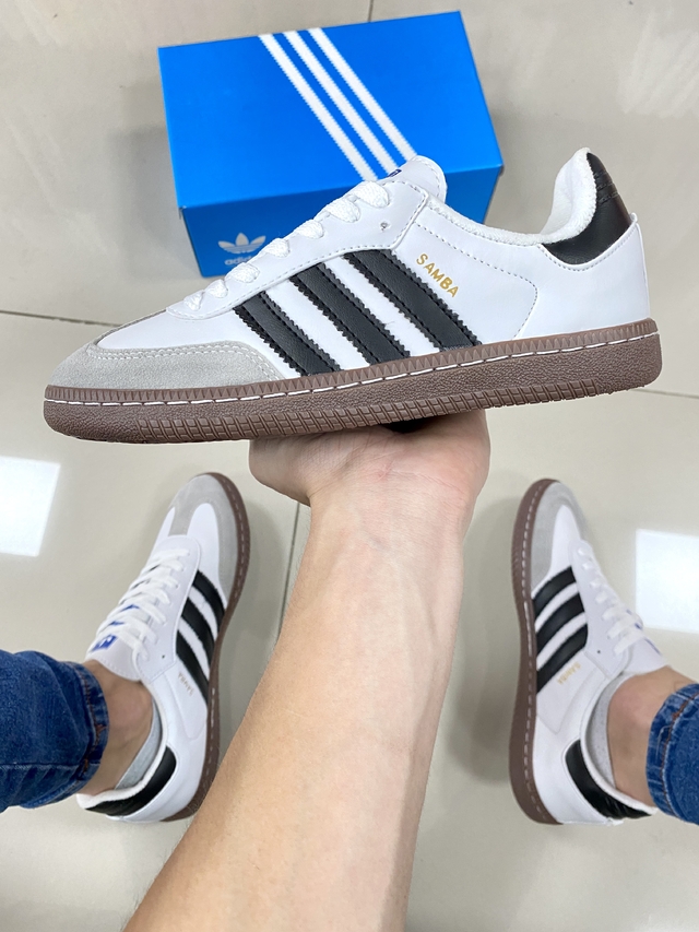 Adidas samba rose 2024 preto e branco