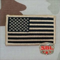 Patch Bandeira Estados Unidos EUA USA para diversas camuflagens - MILITARIA SBL 