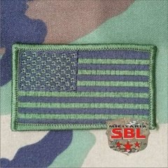 Imagem do Patch Bandeira Estados Unidos EUA USA para diversas camuflagens