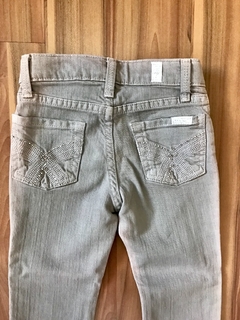 Jeans Cinza 7 for All Mankind - Brechó CoolKids