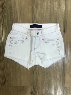 Shorts Jeans Branco Juicy Couture