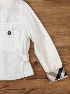 Jaqueta Branca Burberry - comprar online