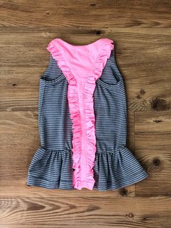 Vestido Pink e Cinza Nosh - comprar online