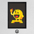 Cuadro Pacman Retro Deco Arcade Gamer 30x40 Mad