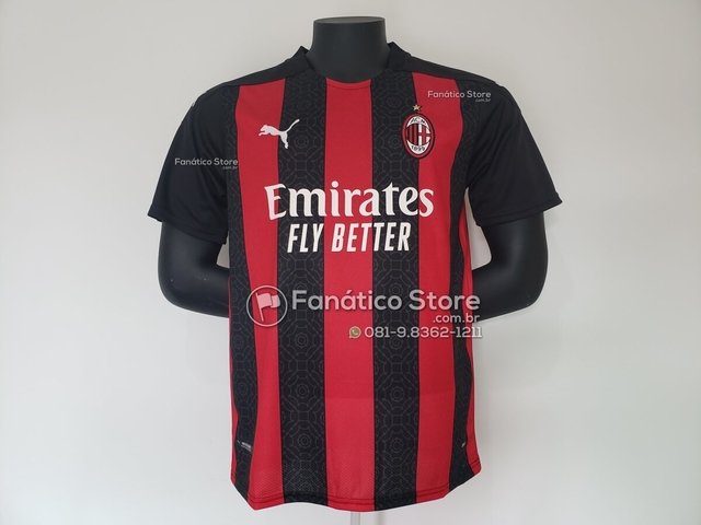 Camiseta best sale milan 2020