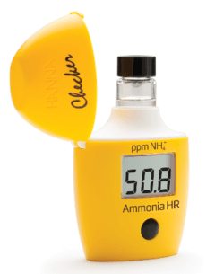 Analisador de Amônia (faixa alta 0.0 - 99.9 ppm) - Colorímetro Digital - 10 testes - comprar online