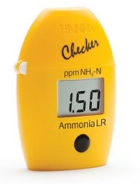 Analisador de Amônia (faixa baixa 0.00 - 3.00 ppm) - Colorímetro Digital - 25 testes