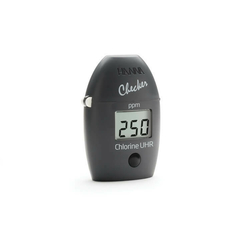 Analisador de Cloro (faixa ultra alta 0 - 500 ppm) - Colorímetro Digital - 06 testes
