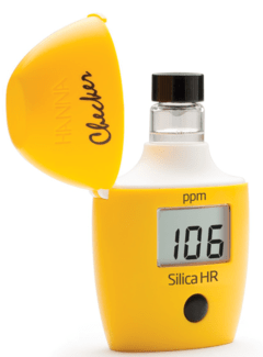 Analisador de Sílica (faixa alta 0 - 200 ppm) - Colorímetro Digital - 06 testes - comprar online