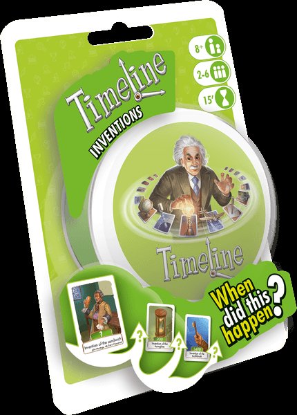 Jogo de Cartas - Timeline Invenções (Blister)