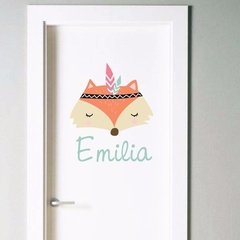 Vinilo Para Puerta Con Tu Nombre Personalizado en internet