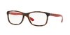 Armação para óculos de grau Jean Monnier J8 3129 D122 Vermelho e marrom tartaruga