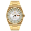 Relógio masculino analógico automático Orient 469GP087F Dourado