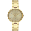 Relógio analógico feminino Orient FGSS0171 B1KX Dourado