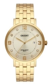 Relógio analógico feminino Orient FGSS1165 C2KX Dourado calendário