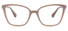 Armação para óculos de grau Kipling KP 3130 I280 Quadrada marrom e rose