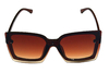 Óculos solar feminino New Glasses YD2068 marrom