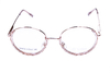 Armação para óculos de grau New Glasses BR98192 Redonda rose