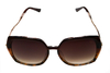 Óculos solar New Glasses CY59003 Grande marrom