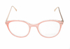 Armação para óculos de grau New Glasses FY110 Redonda rosa