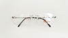 Armação para óculos de grau London L-5505 C.115 Metal masculina sem aro