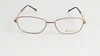 Armação para óculos de grau London L2998 COL. JD Oval metal marrom