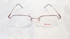Armação para óculos de grau London L-5515 C. 69 Marrom metal e fio de nylon