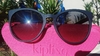 Óculos solar preto Kipling KP 4052 F604 redondo gatinho