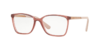 Armação para óculos de grau Platini P9 3146B G821 Rosa cereja e strass