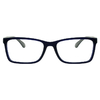 Armação para óculos de grau Tecnol TN 3056 G220 Quadrada azul e preto