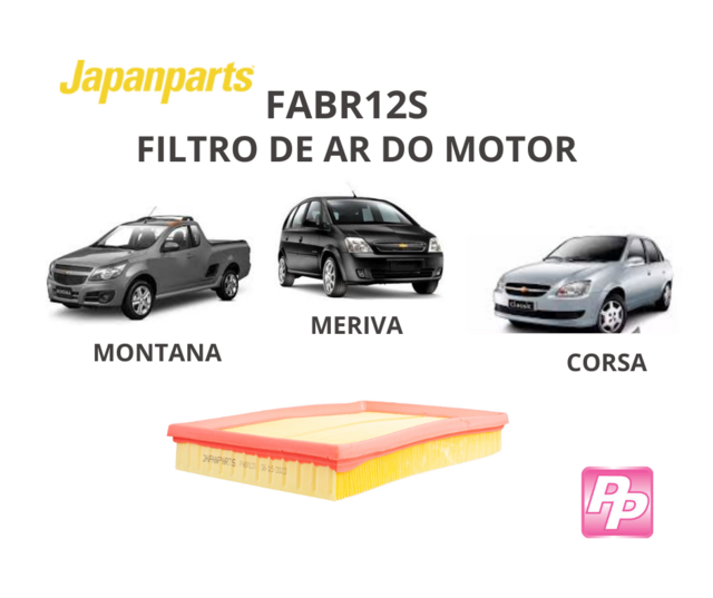 Filtro De Ar Do Motor Corsa Meriva Montana Japanparts Fabr S