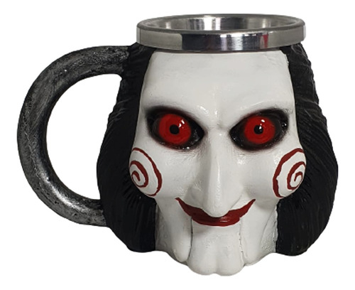 Caneca 3d Jigsaw Jogos Mortais Terror Resina