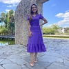 Vestido Gabi (Lesie Roxo)