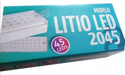 Luz De Emergencia Atomlux 2045 Slim Bateria De Litio 42 Leds en internet