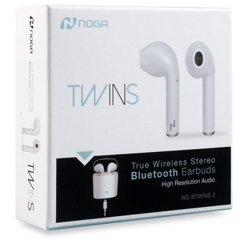Auriculares In Ear Bluetooth Noga Twins 2 Tws Manos Libres - tienda online