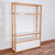 Estantería bilioteca rack Eyra madera paraiso y laca blanca con 2 cajones 120 x 180 cm - LMO - tienda online