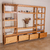 Estantería biblioteca rack Eyra Trio madera paraiso 4 cajones 1 puerta 240 x 180 cm - LMO - comprar online