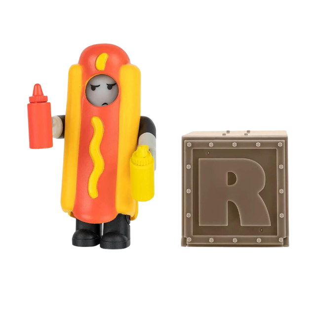 Boneco Colecionável Roblox Deluxe Hot Dog Frank - Sunny